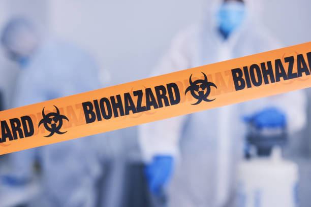 Professional Biohazard technician working in Coopersville, MI